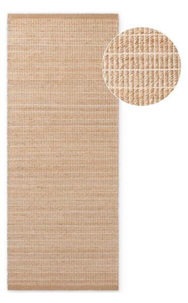 Passatoia di colore naturale in misto iuta reversibile/tessuta a mano 80x300 cm Birka – Villeroy&Boch