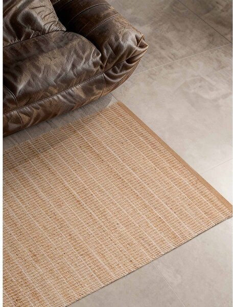 Passatoia di colore naturale in misto iuta reversibile/tessuta a mano 80x300 cm Birka – Villeroy&Boch