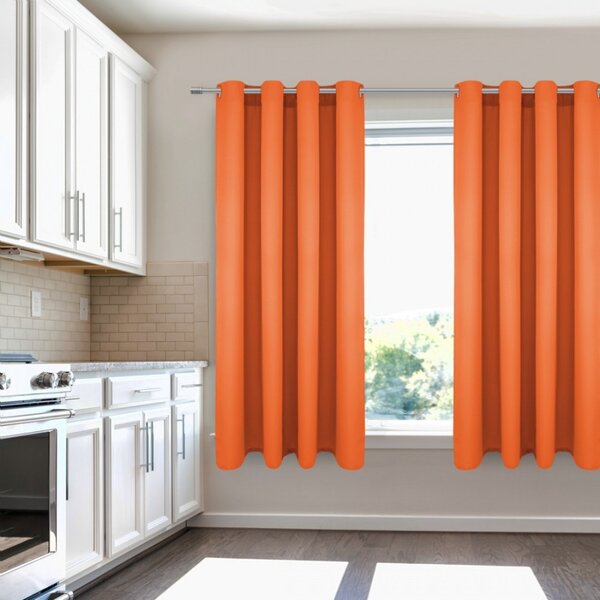 Tenda su anelli Heaven arancio