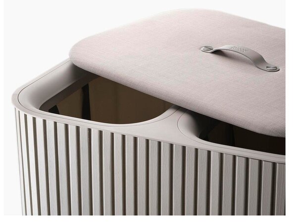 Cesta per il bucato beige in bambù 2x45 l Tota Luxe – Joseph Joseph