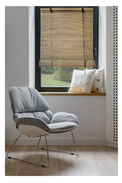 Tenda a pacchetto di colore naturale in bambù 60x160 cm Lyra – Gardinia