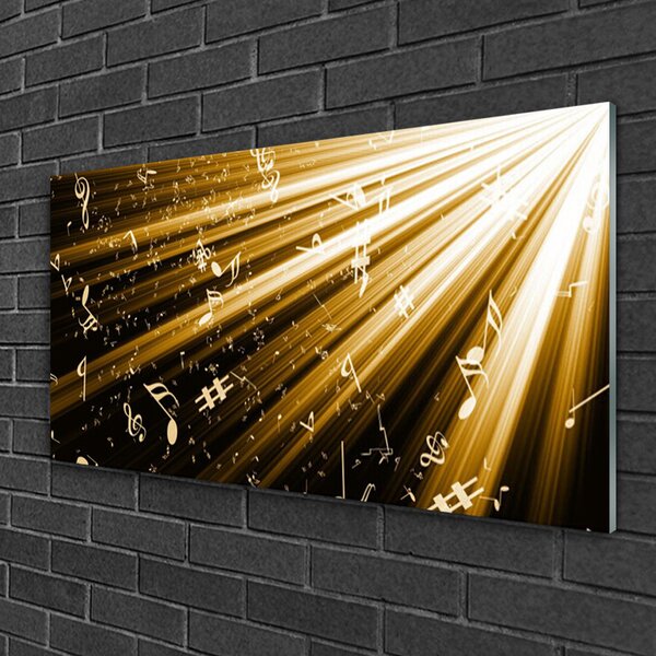 Quadro in vetro Grafica astratta 100x50 cm 2 appendini