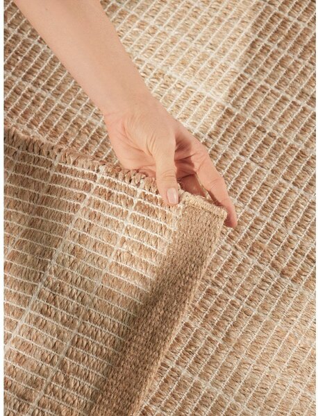 Tappeto di colore naturale in misto iuta reversibile/tessuto a mano 160x230 cm Birka – Villeroy&Boch