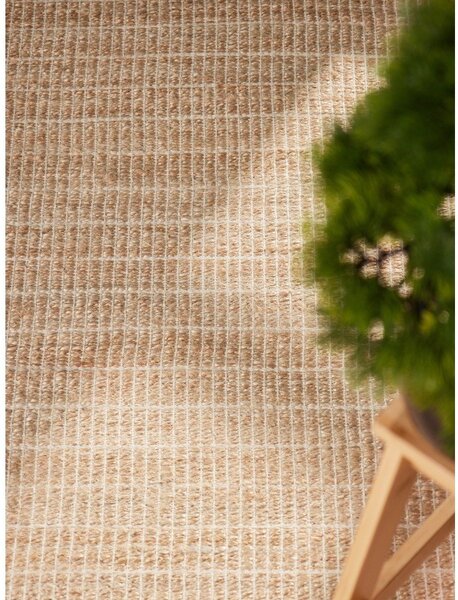 Tappeto di colore naturale in misto iuta reversibile/tessuto a mano 160x230 cm Birka – Villeroy&Boch