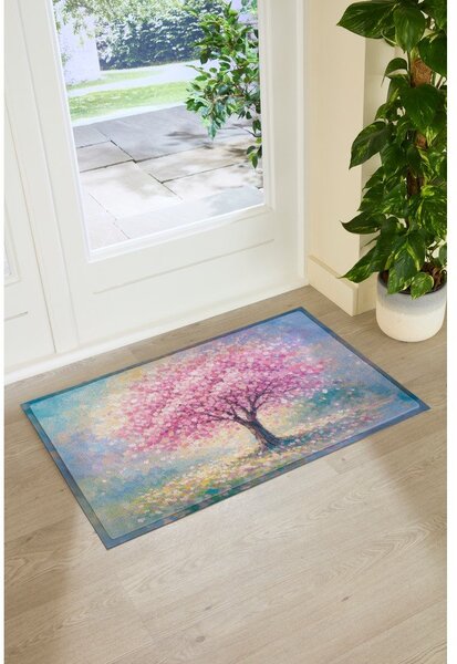 Zerbino in PVC 40x70 cm Blossom Tree – Artsy Doormats