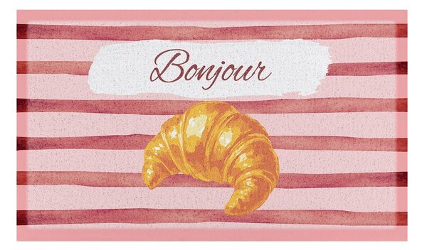 Zerbino in PVC 40x70 cm Croissant Bonjour – Artsy Doormats
