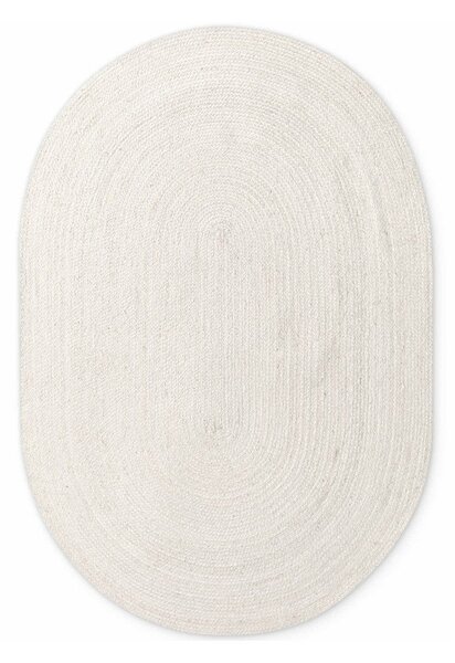 Tappeto color crema in iuta reversibile/tessuto a mano 160x230 cm Braided – Hanse Home