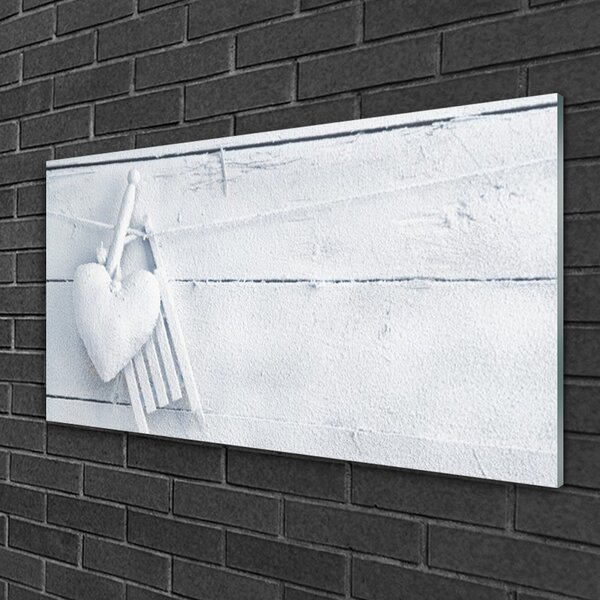 Quadro su vetro Grafica astratta 100x50 cm 2 appendini