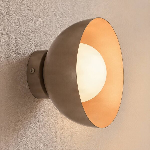 Applique da parete Bibi K1 EMIBIG LIGHTING, dimmerabile, Crema / Ambra, Soggiorno / Sala da pranzo, Vetro, Moderno, Applique