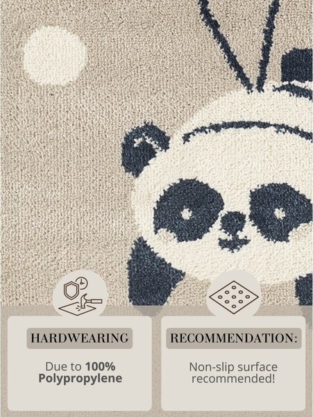 Tappeto per bambini 160x235 cm Dreamy Panda – Hanse Home