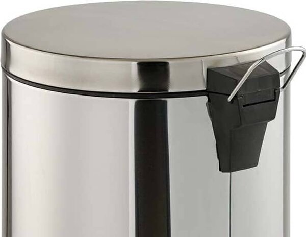 Perfetto Pattumiera a Pedale in Acciaio Inox Capacit 3 Litri colore Inox - 0445