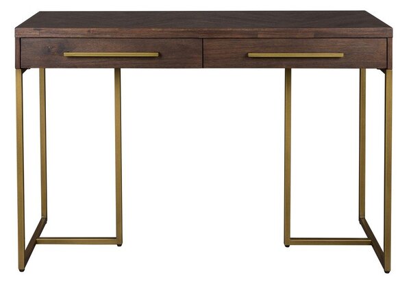 Tavolo consolle colore naturale scuro con effetto acacia 45x120 cm Class – Dutchbone