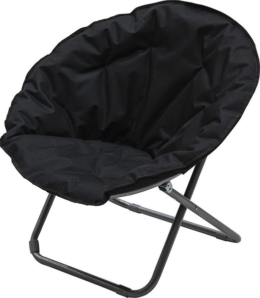 Galileo Poltrona da Esterno Pieghevole in Metallo/Poliestere Dimensioni 80x80x80 cm colore Assortiti - Moon chair