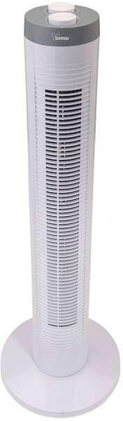 Bimar Ventilatore a Colonna da Pavimento 80cm con Timer Potenza 45 Watt colore Bianco - VC77