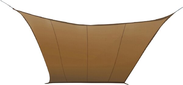 Galileo Vela Ombreggiante Quadrata 4x4 mt in Cotone/Poliestere colore Tortora