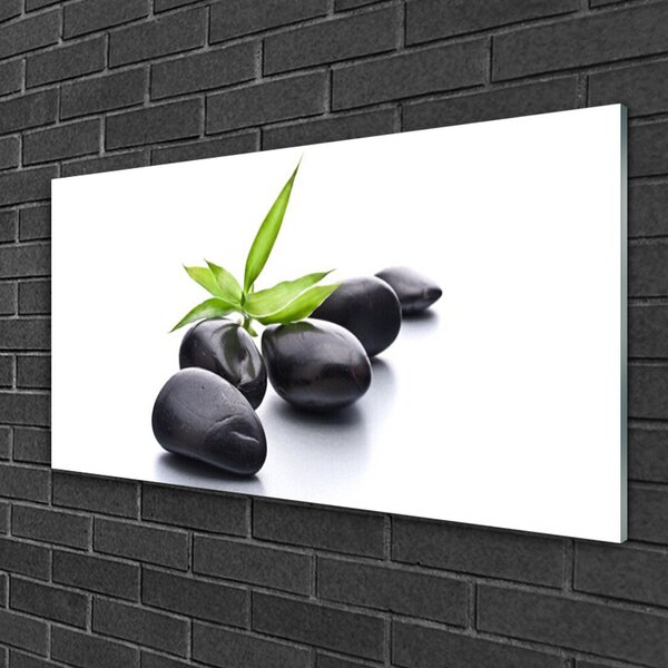 Quadro in vetro Pietre Arte 100x50 cm 2 appendini