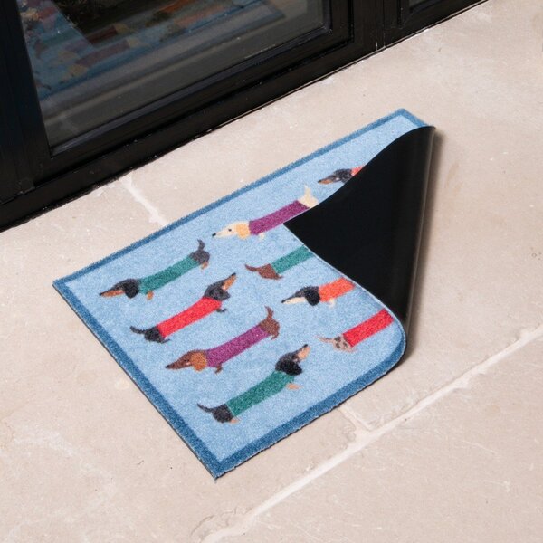 Zerbino in tessuto 40x60 cm Dachshund – Artsy Doormats