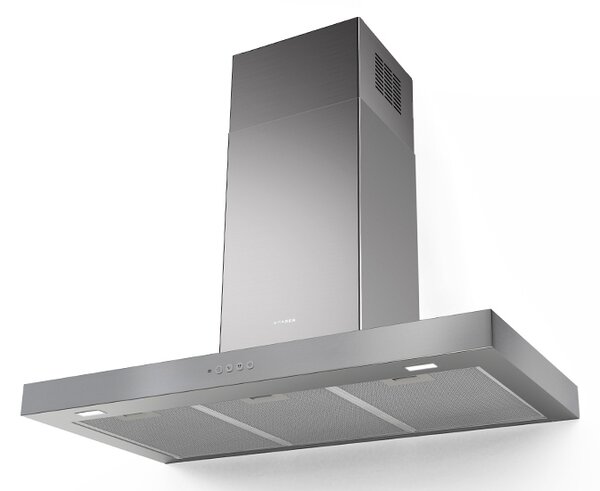 Faber Cappa Cucina Aspirante a Parete Larghezza 120 cm Profondit 45 cm Classe B colore Inox - 325.0615.638 STILO COMFORT X A120