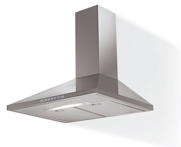 Faber Cappa Cucina Aspirante a Parete Larghezza 60 cm Profondit 47 cm Classe D colore Inox - 320.0557.539 VALUE PB + XA60