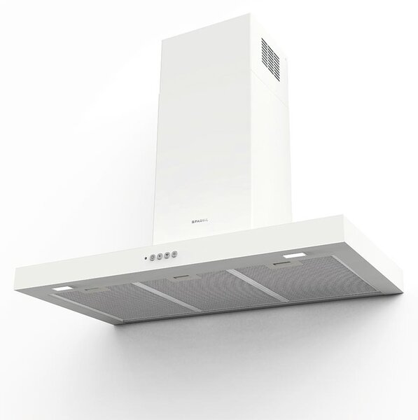 Faber Cappa Cucina Aspirante a Parete Larghezza 60 cm Profondit 45 cm Classe B colore Bianco - 325.0618.789 STILO COMFORT WH M A60