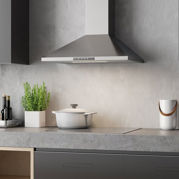 Faber Cappa Cucina Aspirante a Parete Larghezza 60 cm Profondit 47 cm Classe D colore Inox - 320.0557.539 VALUE PB + XA60