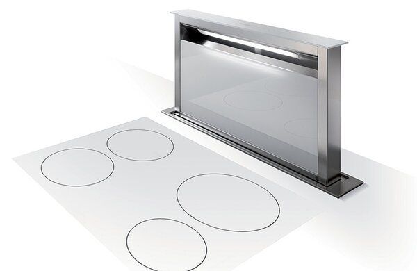 Faber Cappa Cucina Aspirante Downdraft Larghezza 90 cm Profondit 10 cm Classe A colore Bianco - 340.0492.567 FABULA PLUS EV8+ WH A90