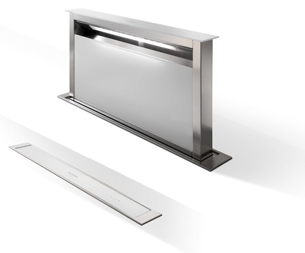 Faber Cappa Cucina Aspirante Downdraft Larghezza 90 cm Profondit 10 cm Classe A colore Bianco - 340.0492.567 FABULA PLUS EV8+ WH A90