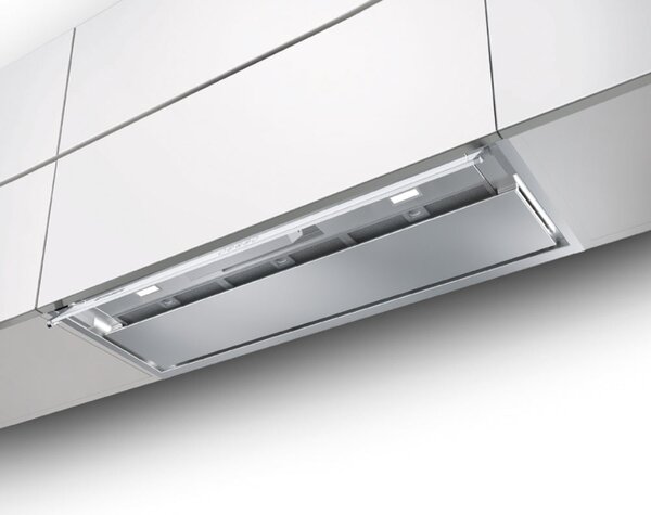 Faber Cappa Cucina Aspirante Sottopensile Incasso Larghezza 90 cm Classe A colore Argento - 305.0611.156 IN-NOVA TOUCH X/WH A90
