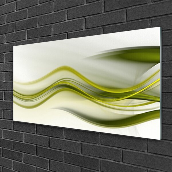 Quadro di vetro Grafica astratta 100x50 cm 2 appendini
