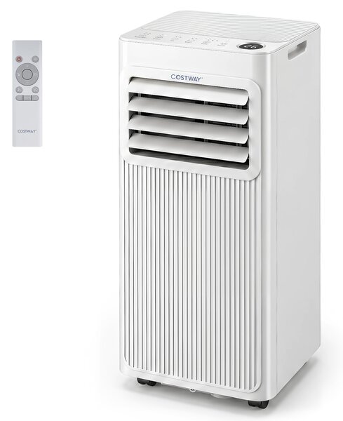 Costway Condizionatore portatile 3 in 1, Condizionatore silenzioso con raffreddamento 7000 BTU