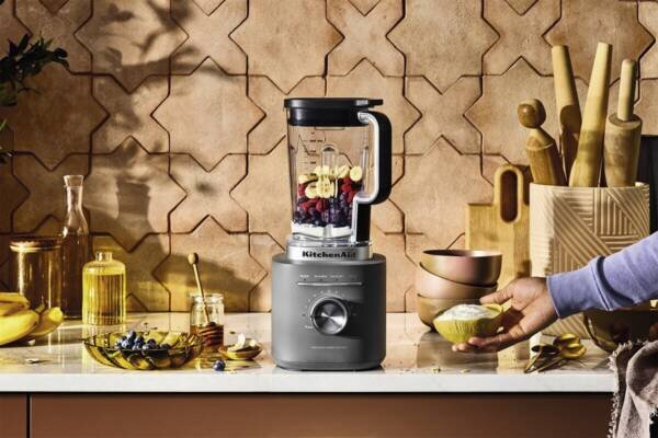 KITCHENAID Frullatore con Bicchiere Capacit 2 Litri Potenza 1200W con Funzione Pulse colore Grigio Scuro - 5KSB2073EDG