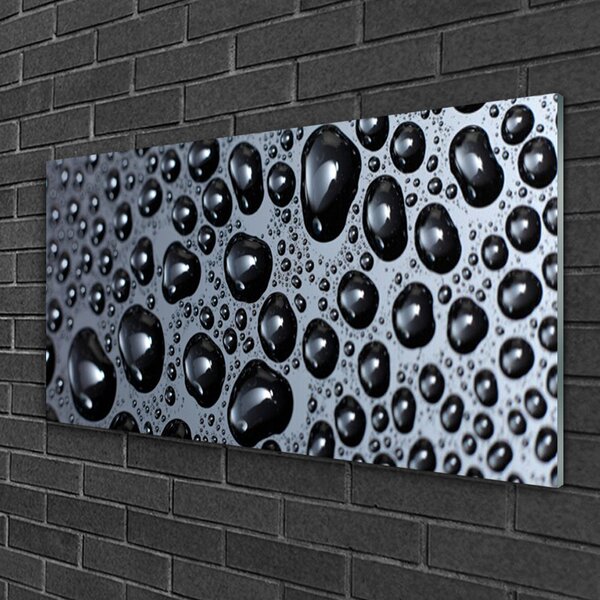 Quadro in vetro Grafica astratta 100x50 cm 2 appendini