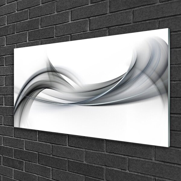 Quadro in vetro Grafica astratta 100x50 cm 2 appendini