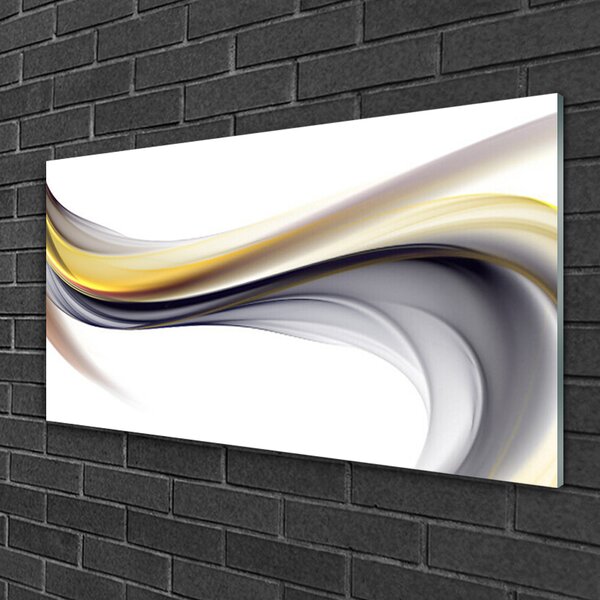 Quadro in vetro Grafica astratta 100x50 cm 2 appendini