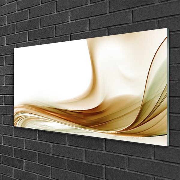 Quadro di vetro Grafica astratta 100x50 cm 2 appendini