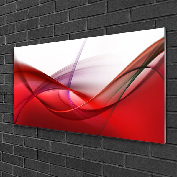 Quadro vetro Grafica astratta 100x50 cm 2 appendini