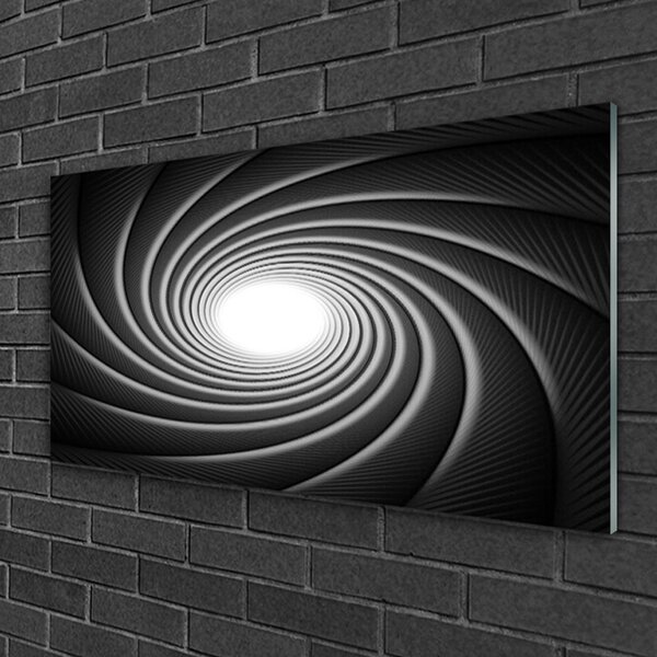 Quadro vetro Grafica astratta 100x50 cm 2 appendini