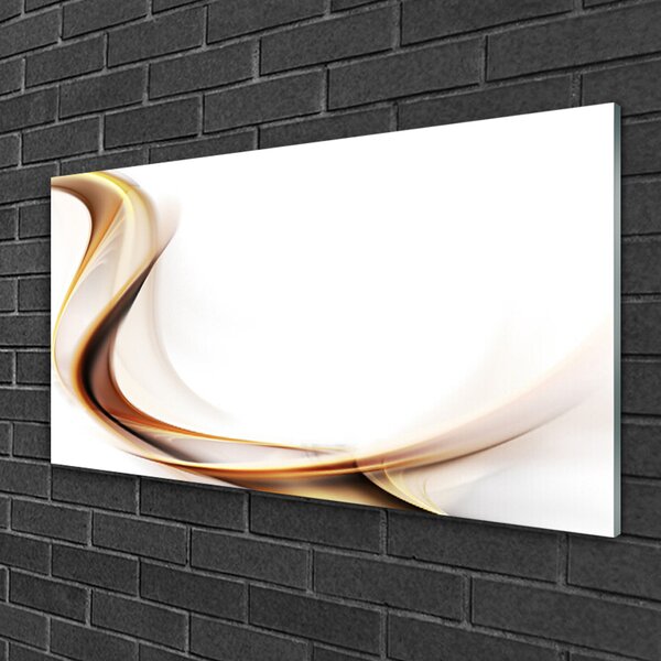 Quadro in vetro Grafica astratta 100x50 cm 2 appendini