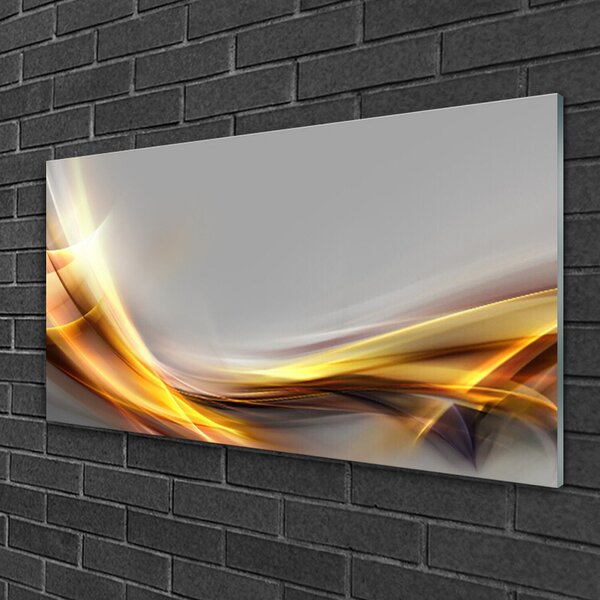 Quadro vetro Grafica astratta 100x50 cm 2 appendini