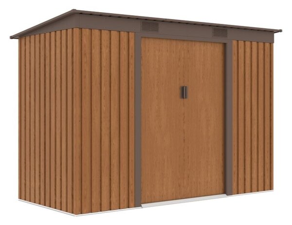Casa degli attrezzi Oklahoma 2,6 x 1,2 m Negozio Capo in legno