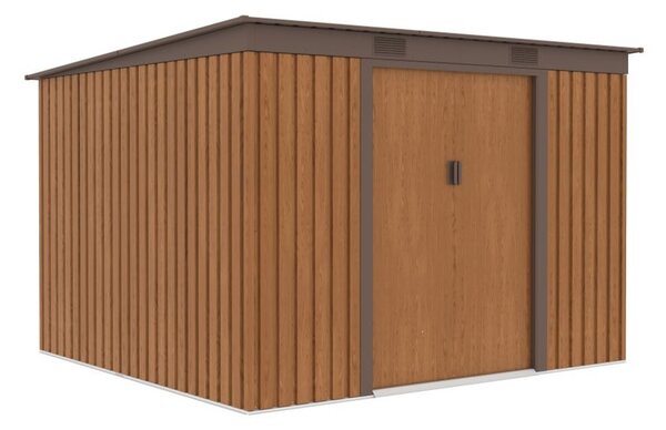 Casa degli attrezzi Oklahoma 2,6 x 2,4 m Magazzino Boss in legno
