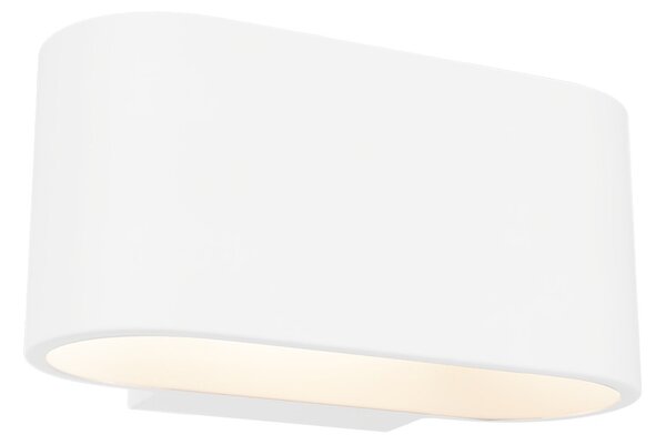Applique da Parete LINEAR in Gesso Pitturabile G9