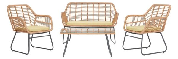 Mobili da giardino in technorattan Kreta Garden Point beige