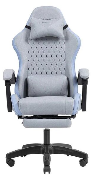 Mars Gaming MGCXFSBL, Sedia da gioco per computer, 120 kg, Seduta imbottita, Schienale imbottito, 190 cm, Nero