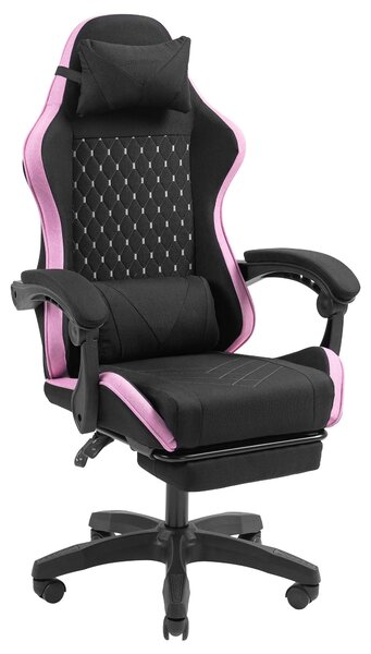 Mars Gaming MGC-X Fabric, Sedia da gioco per computer, 120 kg, Seduta imbottita, Schienale imbottito, 190 cm, Nero