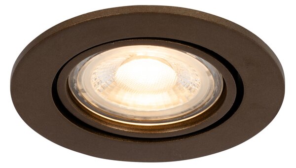 Faretto da incasso moderno bronzo scuro orientabile - Cisco