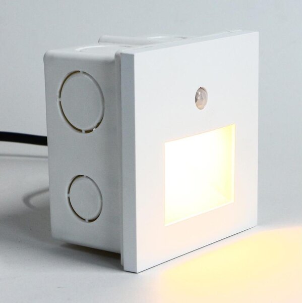 Emithor 70414 - Lampada LED per scale con sensore SUNNY LED/1W/230V bianco