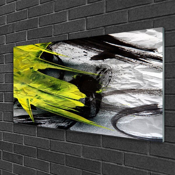 Quadro in vetro Grafica astratta 100x50 cm 2 appendini