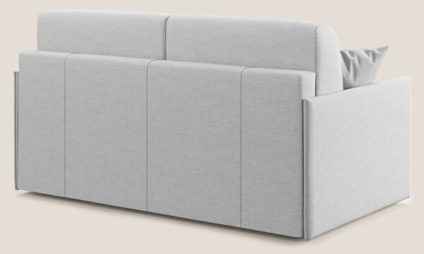 Evans Divano letto in tessuto Ecosostenibile grigio
