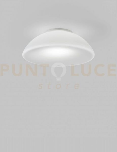 Infinita plafoniera applique 36 bianco satinato e bianco opaco 1 l2